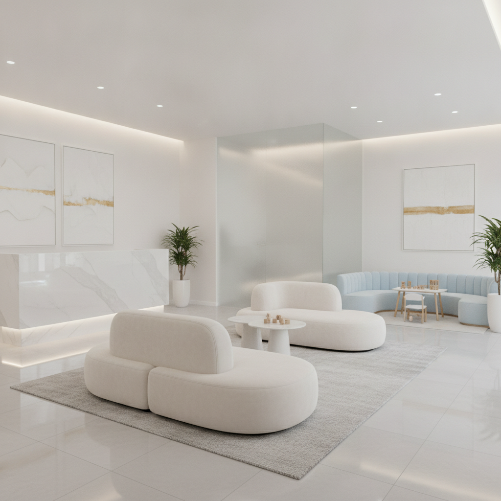 Cabinet dentaire Bô Sourire moderne et accueillant avec un espace enfants à Agdal, Rabat
