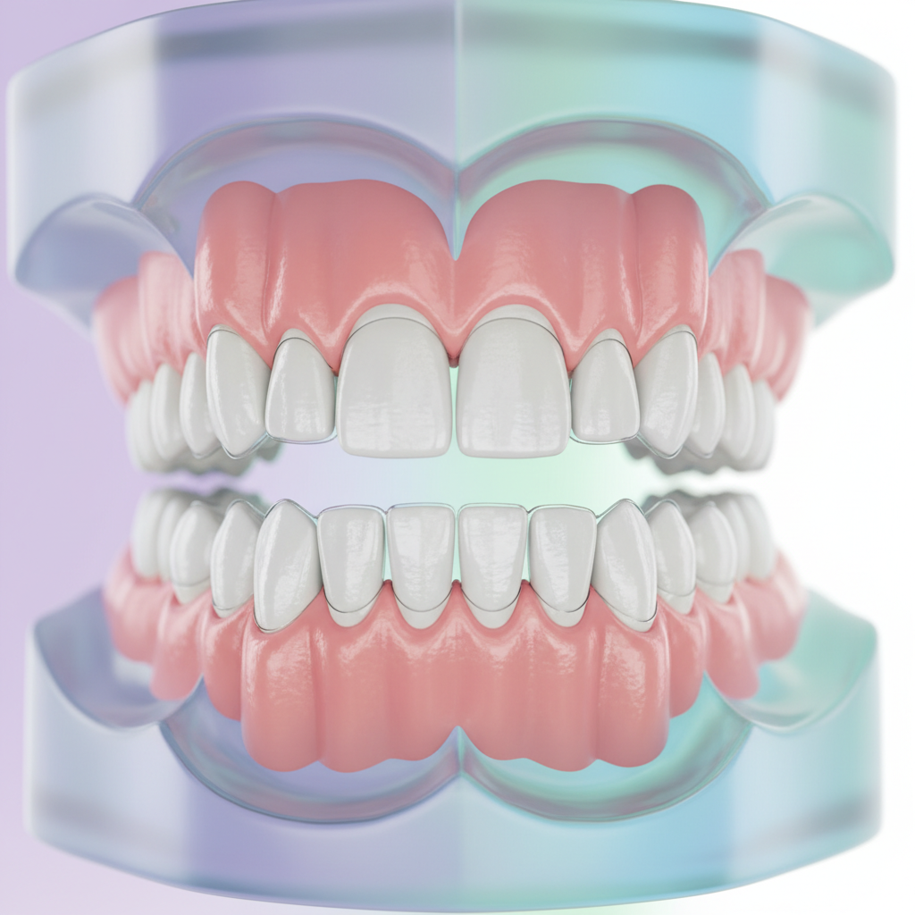 Dentiste montrant un scanner dentaire 3D pour traitement Invisalign à Bô Sourire Agdal