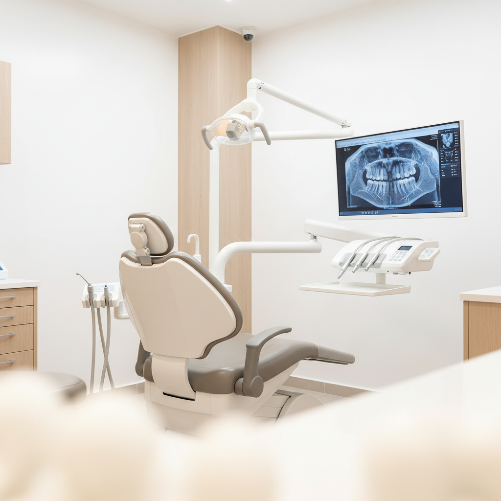Patient souriant et détendu interagissant avec l'équipe dentaire Bô Sourire
