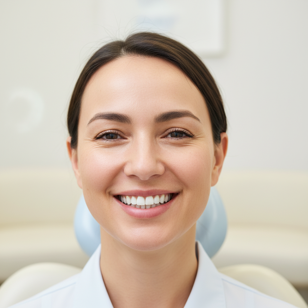 Sourire éclatant d'un patient après des soins dentaires de qualité à Bô Sourire